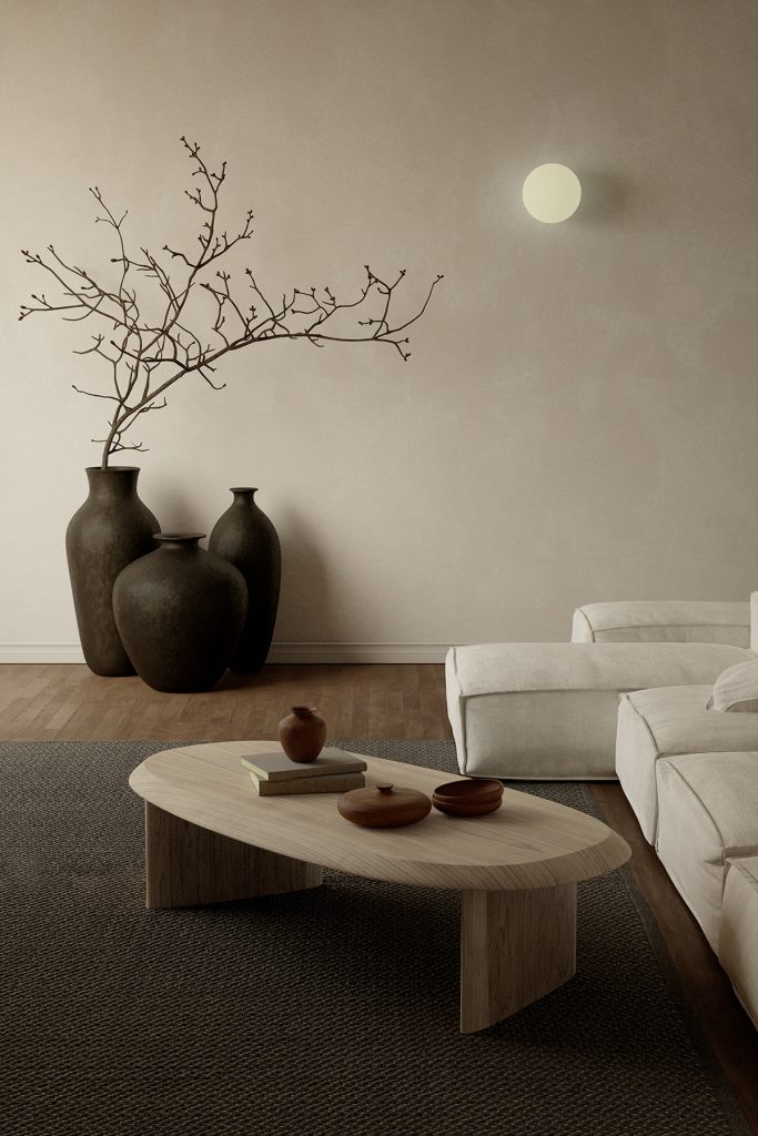 Duna Smaal Coffee Table in White by Joel Escalona / Nono Interiorismo Bold